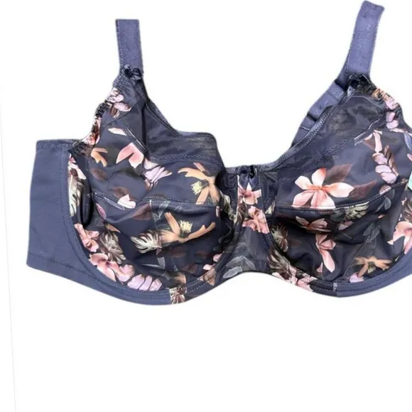 ⭐🆕 Goddess blue tropical bra 38L