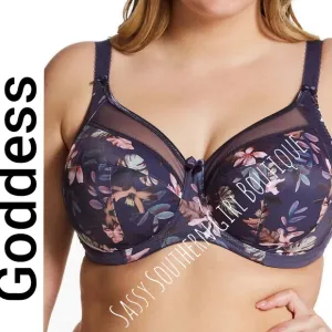 ⭐🆕 Goddess blue tropical bra 38L