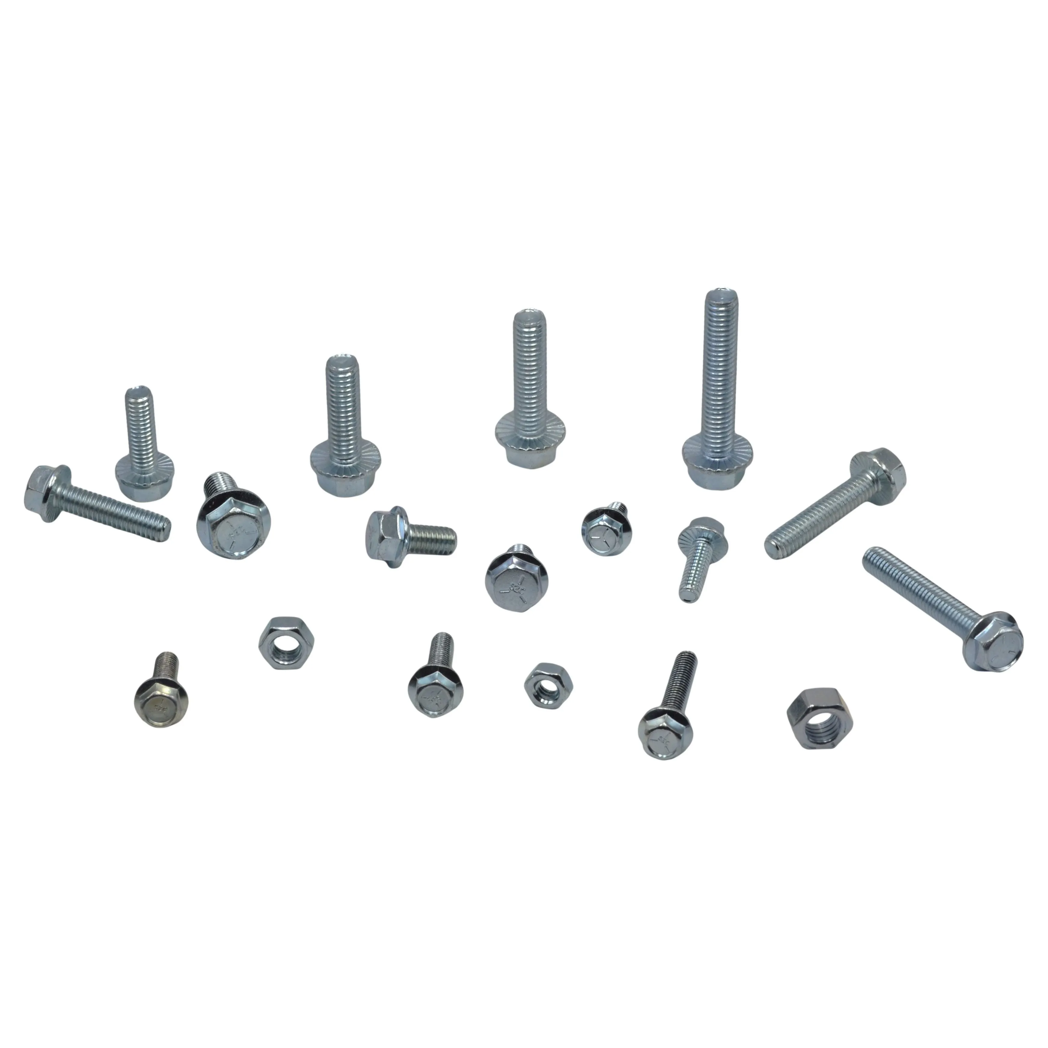 318 pc High Tensile Imperial Flange Nut and Bolt Grab Kit Assortment