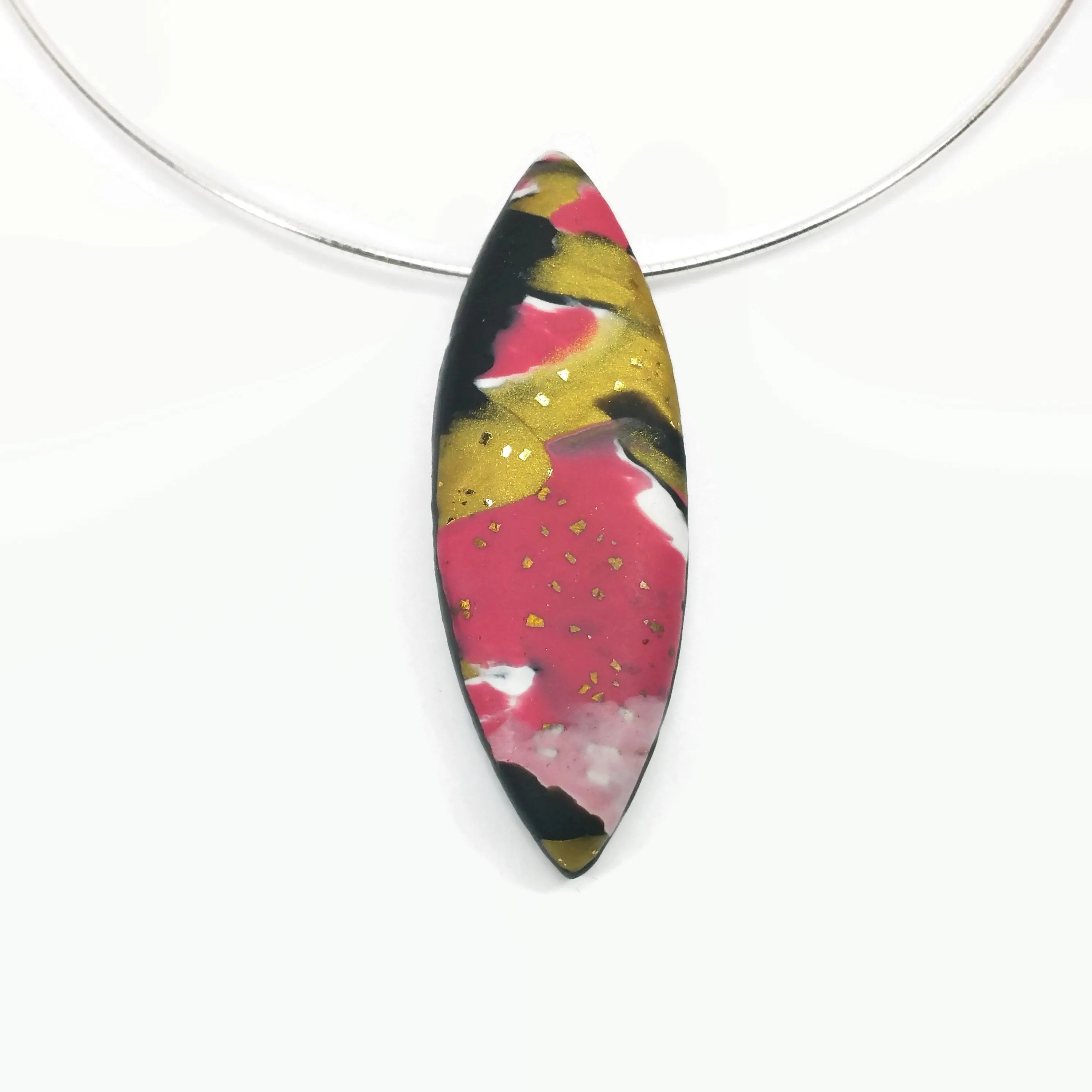 3/4" x 2-1/4" Sharp Dagger Pendant - A Day in Paris