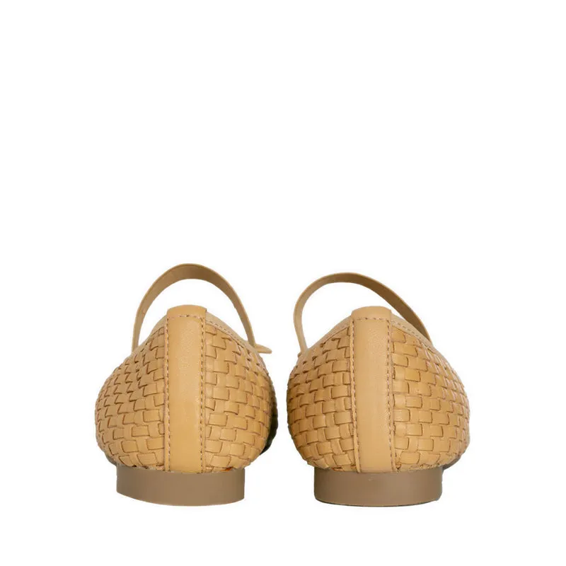 719-1-AP1 Ballerina Flats - Apricot