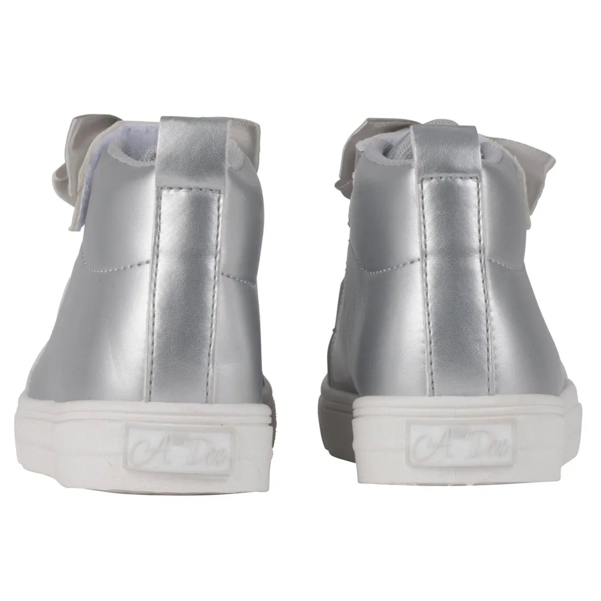 ADee BOWTIQUE Silver Bow High Top W245103