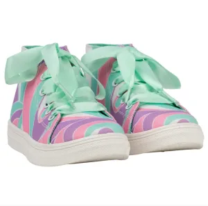 Adee Lilac Jazzy High Top Trainer