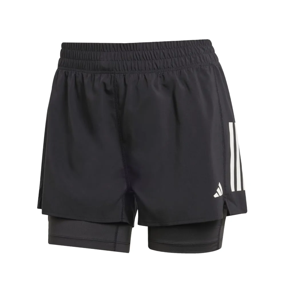 Adidas Womens Own The Run Climacool 2-in-1 Shorts
