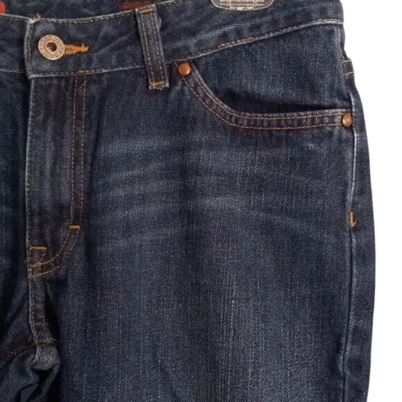 AG Adriano Goldschmied Size 30 The Gemini Womens Denim Jeans Straight Leg Denim