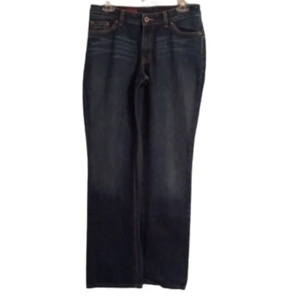 AG Adriano Goldschmied Size 30 The Gemini Womens Denim Jeans Straight Leg Denim