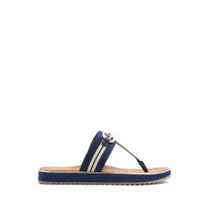 ALDO Nesien Women T-strap Sandal - Dark Blue