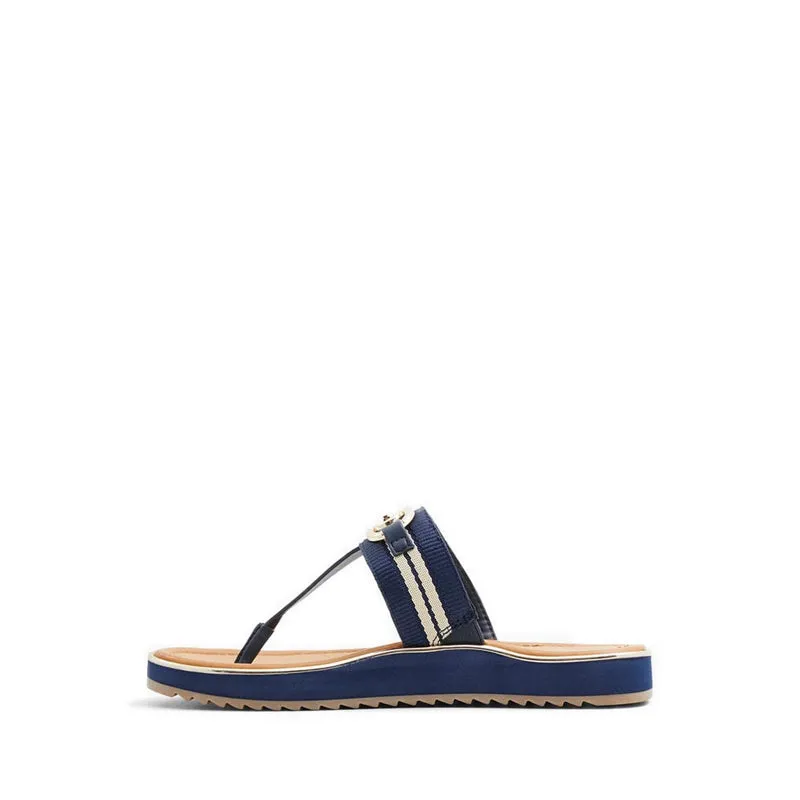 ALDO Nesien Women T-strap Sandal - Dark Blue