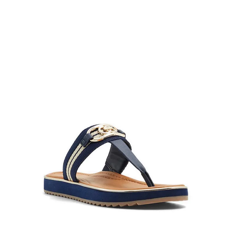 ALDO Nesien Women T-strap Sandal - Dark Blue