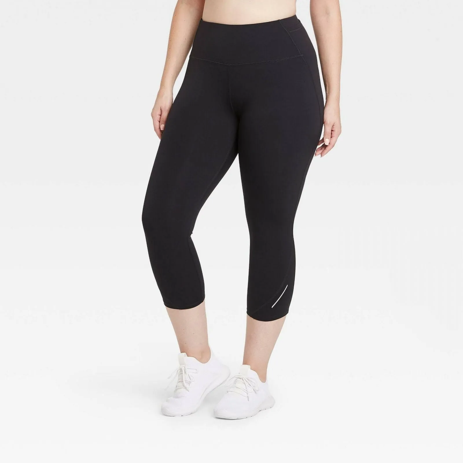 All In Motion Women's Sleek High-Rise Running Capri Leggings