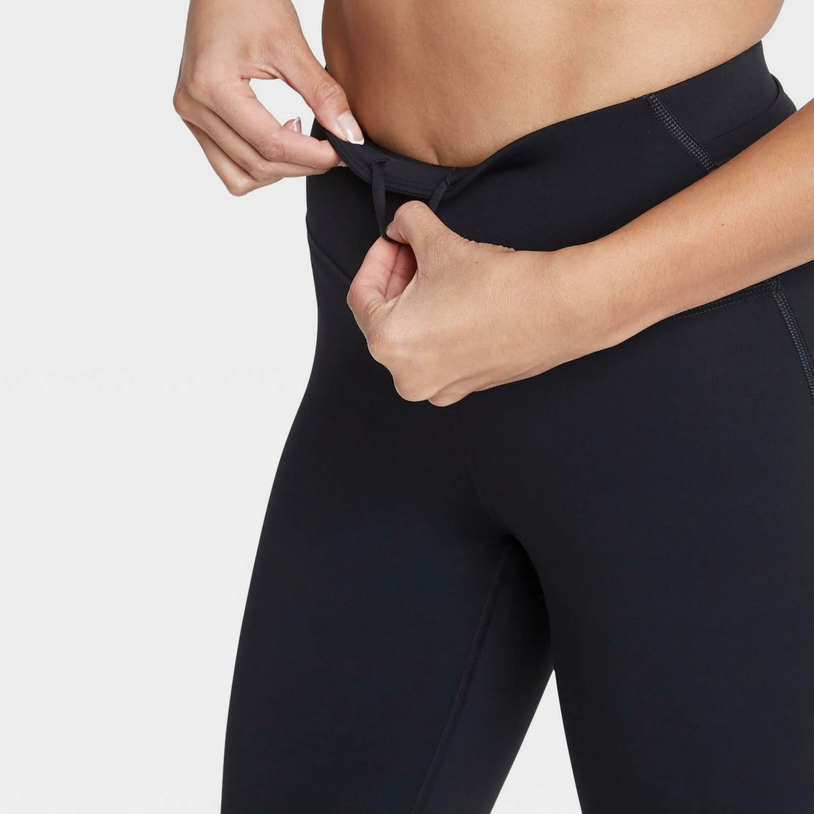 All In Motion Women's Sleek High-Rise Running Capri Leggings