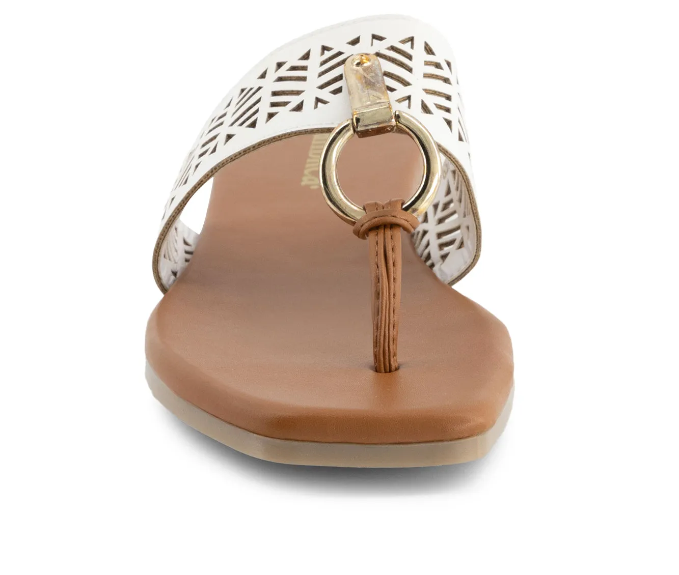 Andrea Women's Casual Fashion Flip Flops 69998