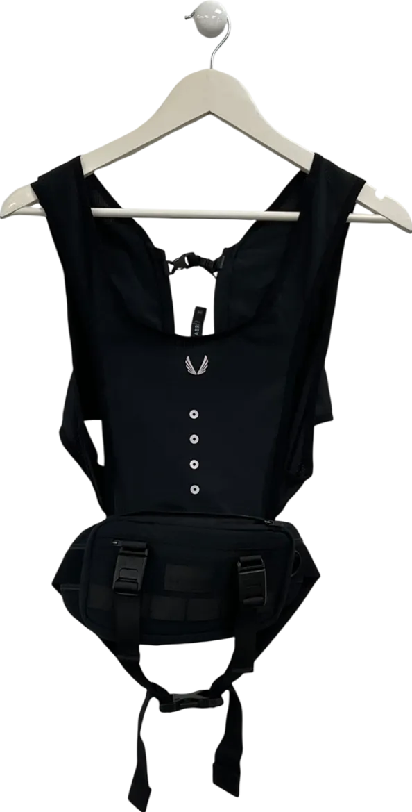 ASRV Black Running Vest Top One Size