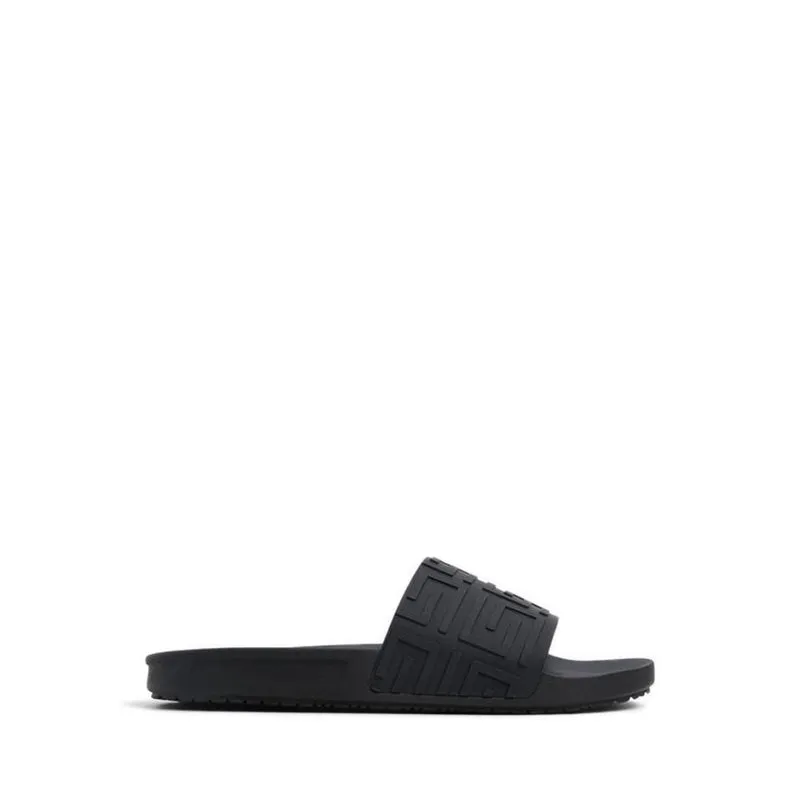 Atrani Flat Sandals - Black