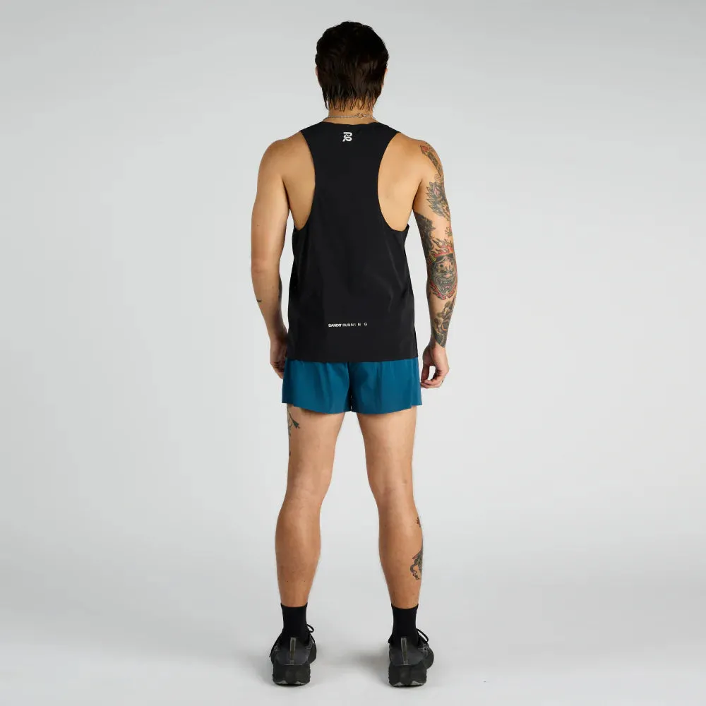 Bandit Running Vento Performance Singlet - Black