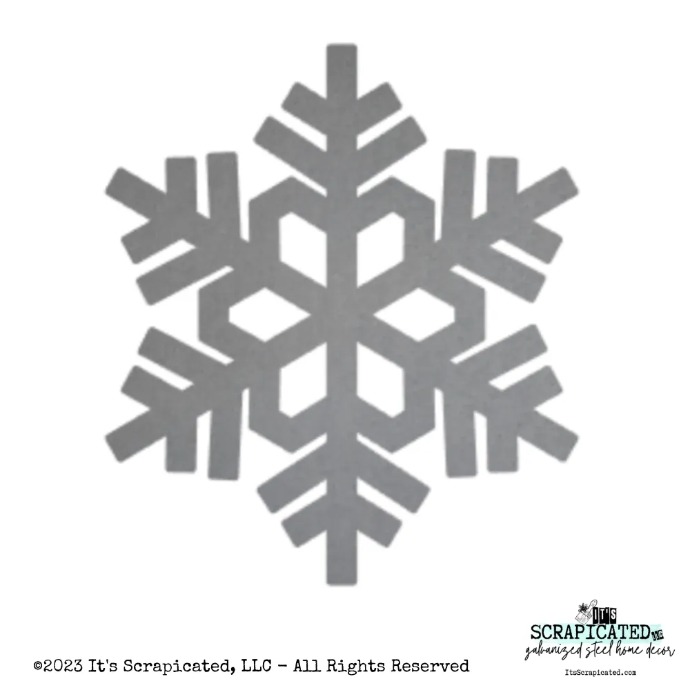 Bare Metal - Snowflake - Stay Cozy Snowflake