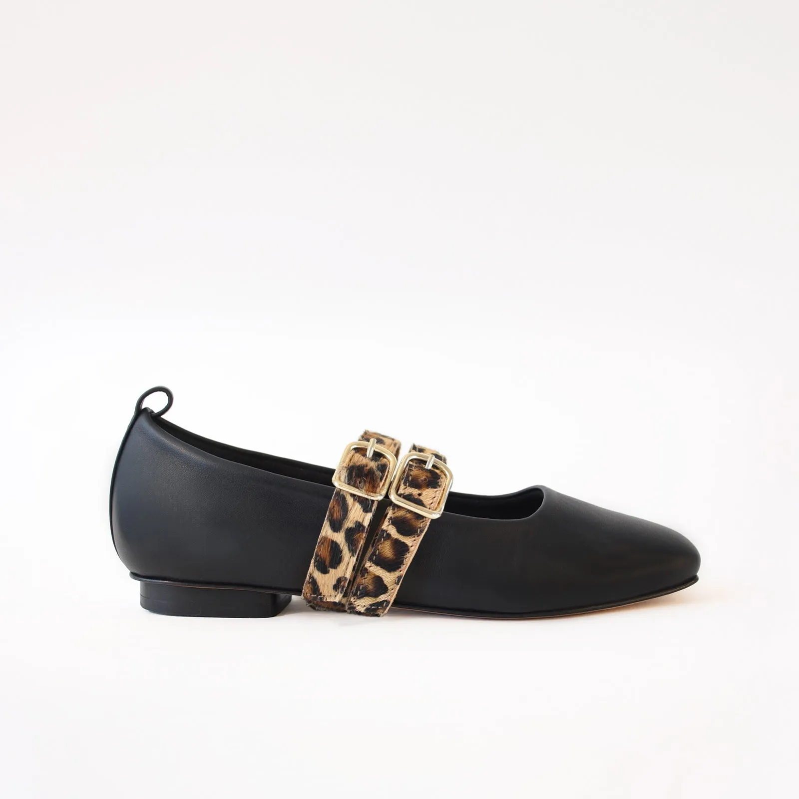Black Ballet Swap Double Leopard