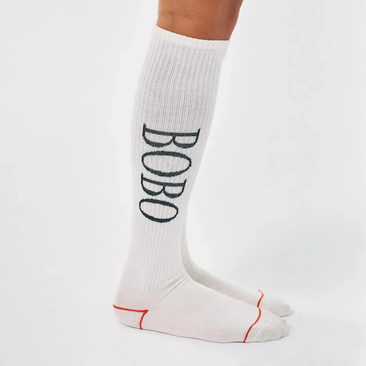 Bobo Choses Extra Long Sport Socks (White)