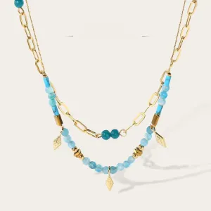 Boho Azure Necklace