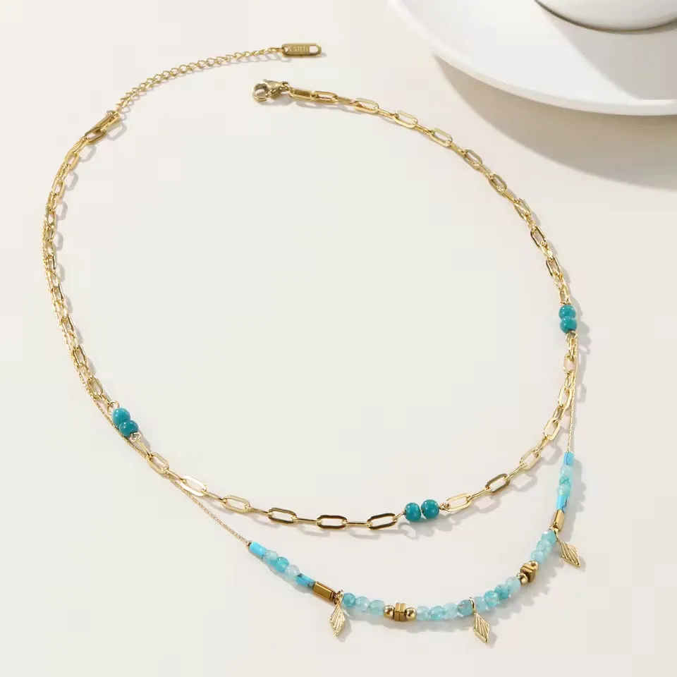 Boho Azure Necklace