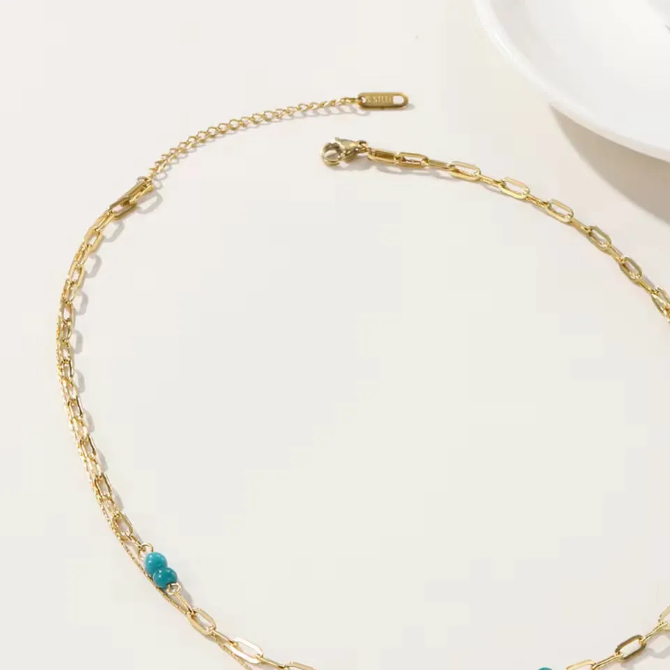 Boho Azure Necklace