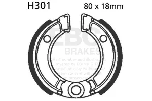 Brakes - FAH301 Organic- EBC