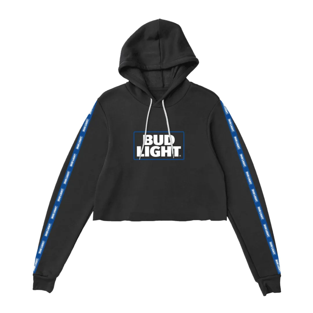 Bud Light Women’s Crop Hoodie