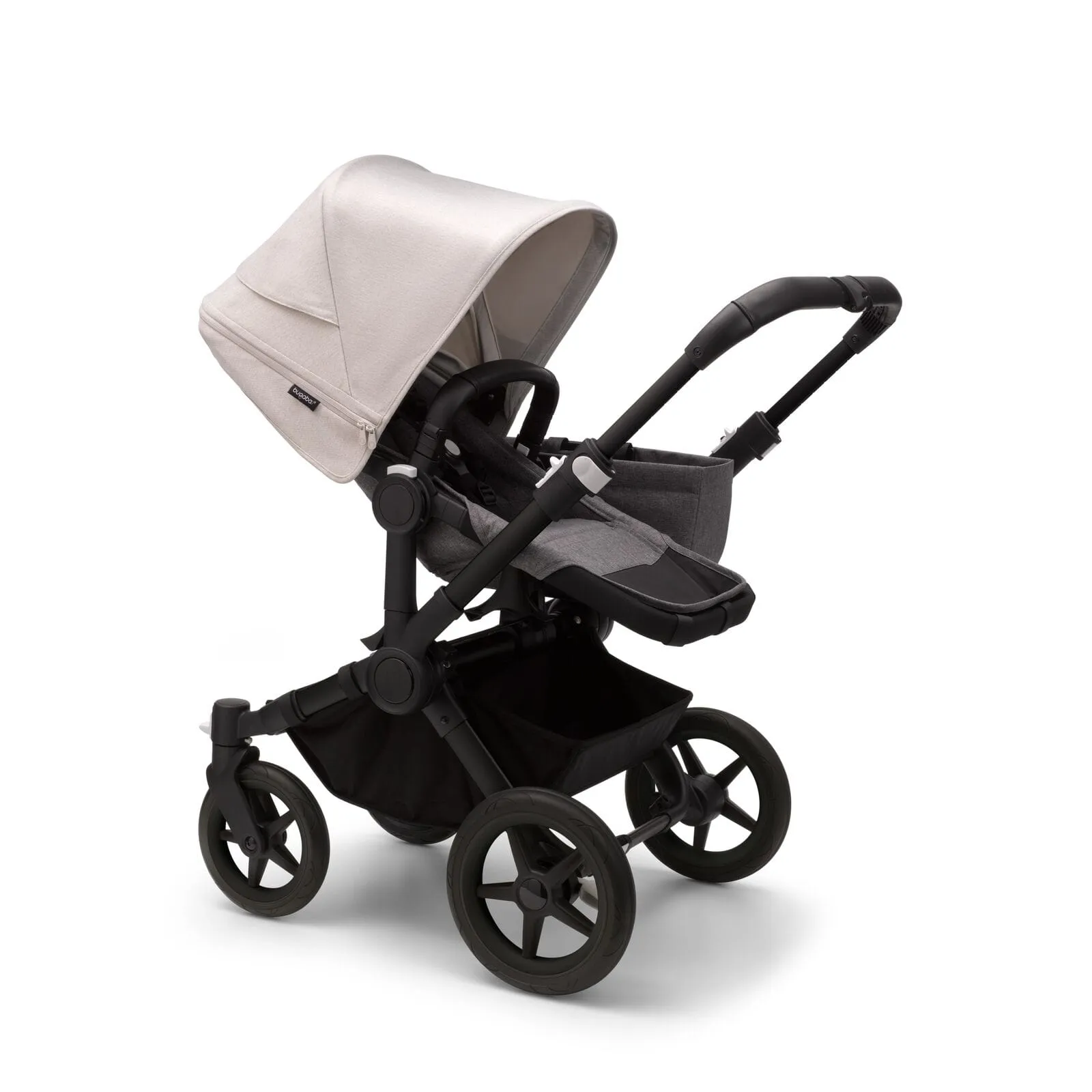 Bugaboo Donkey 5 Mono - Black/Grey Melange/Misty White