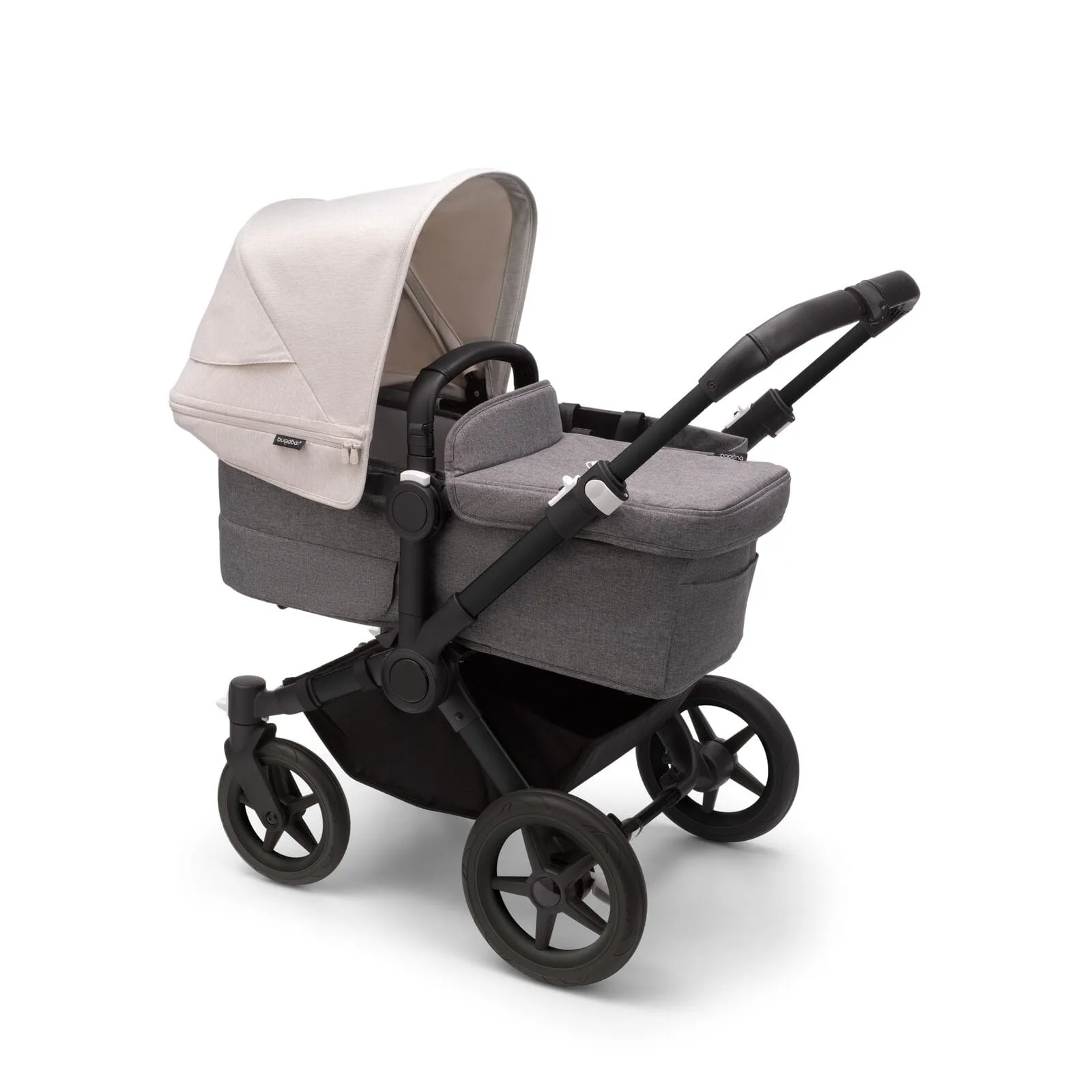 Bugaboo Donkey 5 Mono - Black/Grey Melange/Misty White