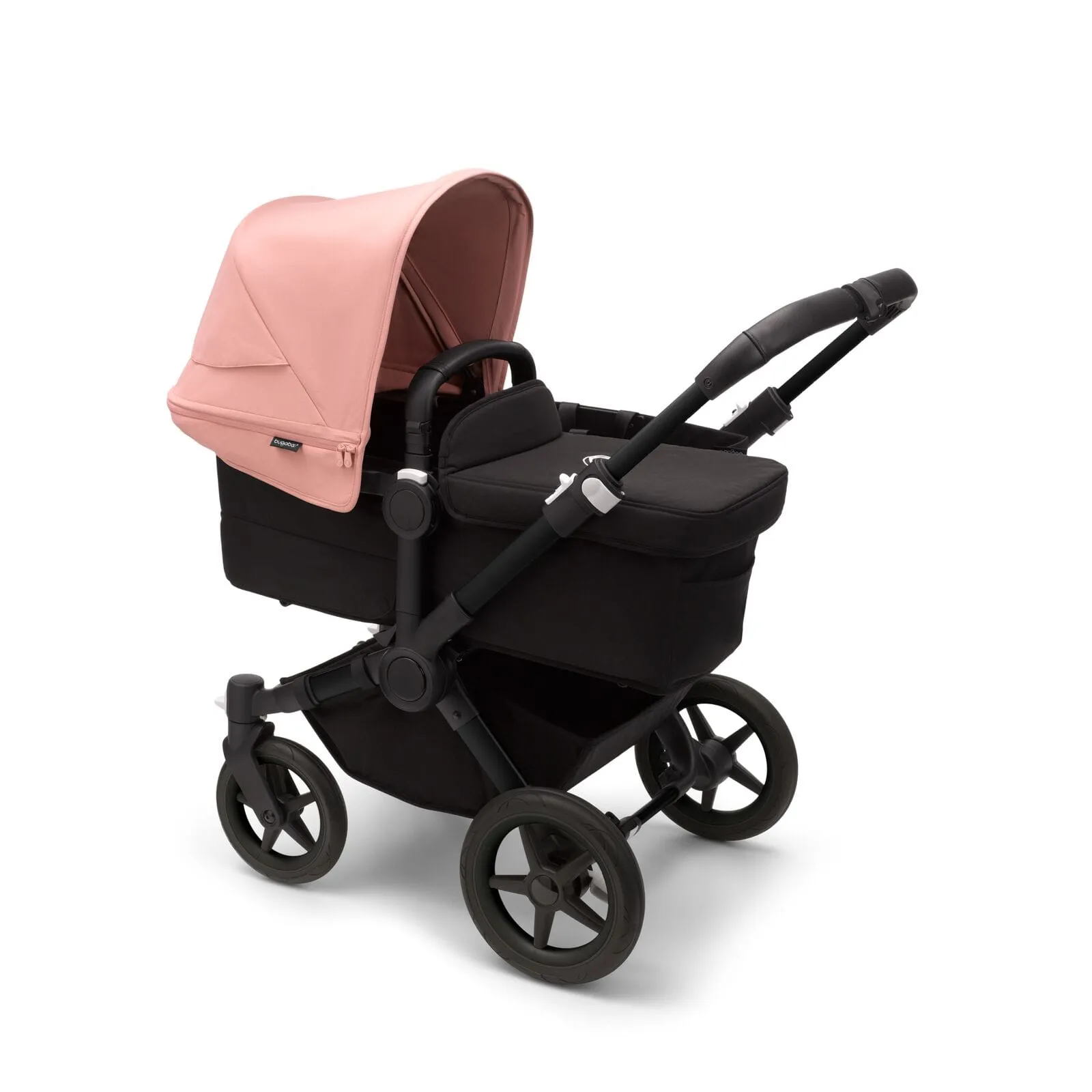 Bugaboo Donkey 5 Mono - Black/Midnight Black/Morning Pink