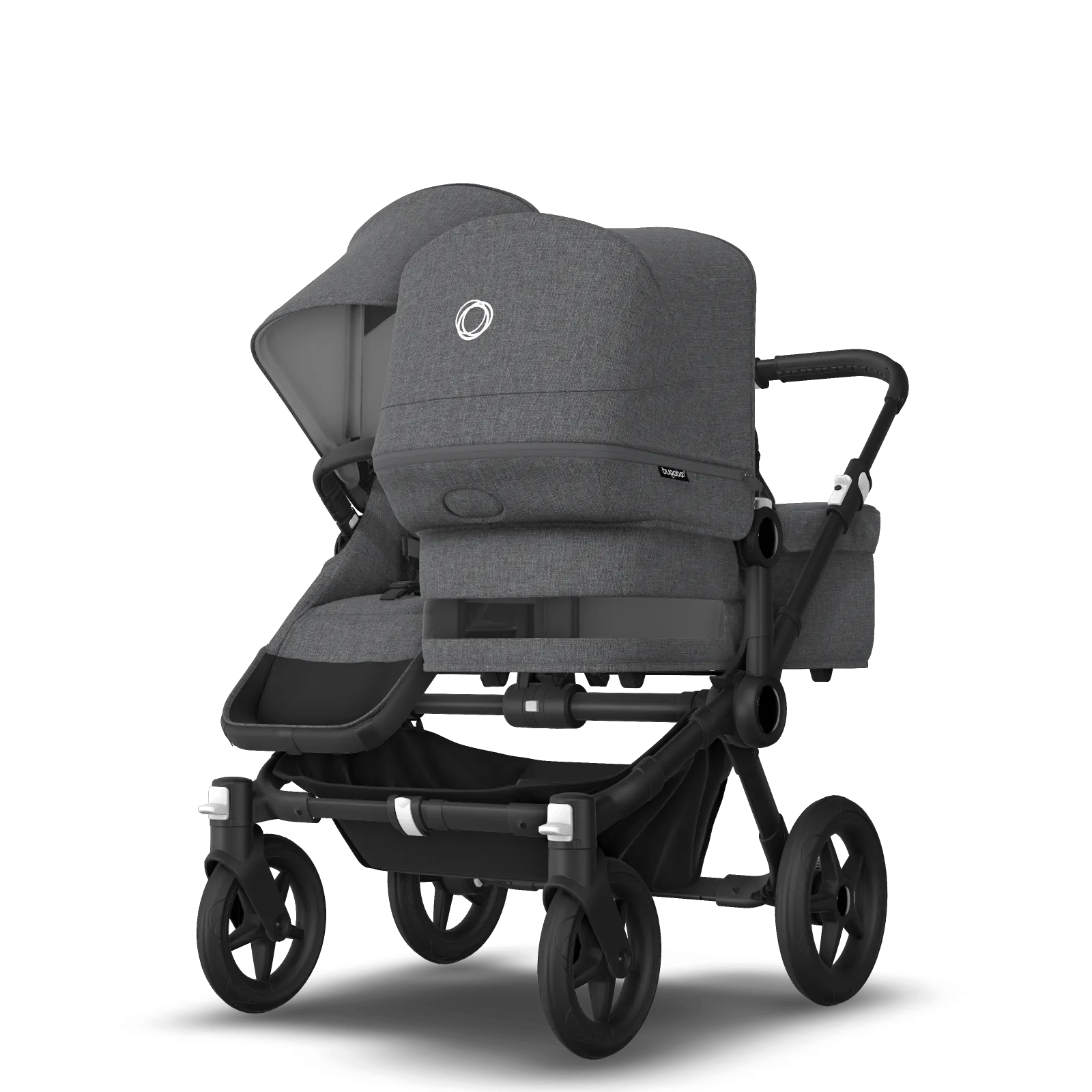 Bugaboo Donkey 5 Twin - Black / Grey Melange