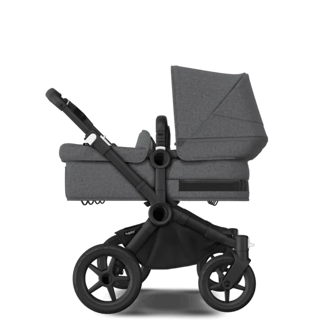 Bugaboo Donkey 5 Twin - Black / Grey Melange