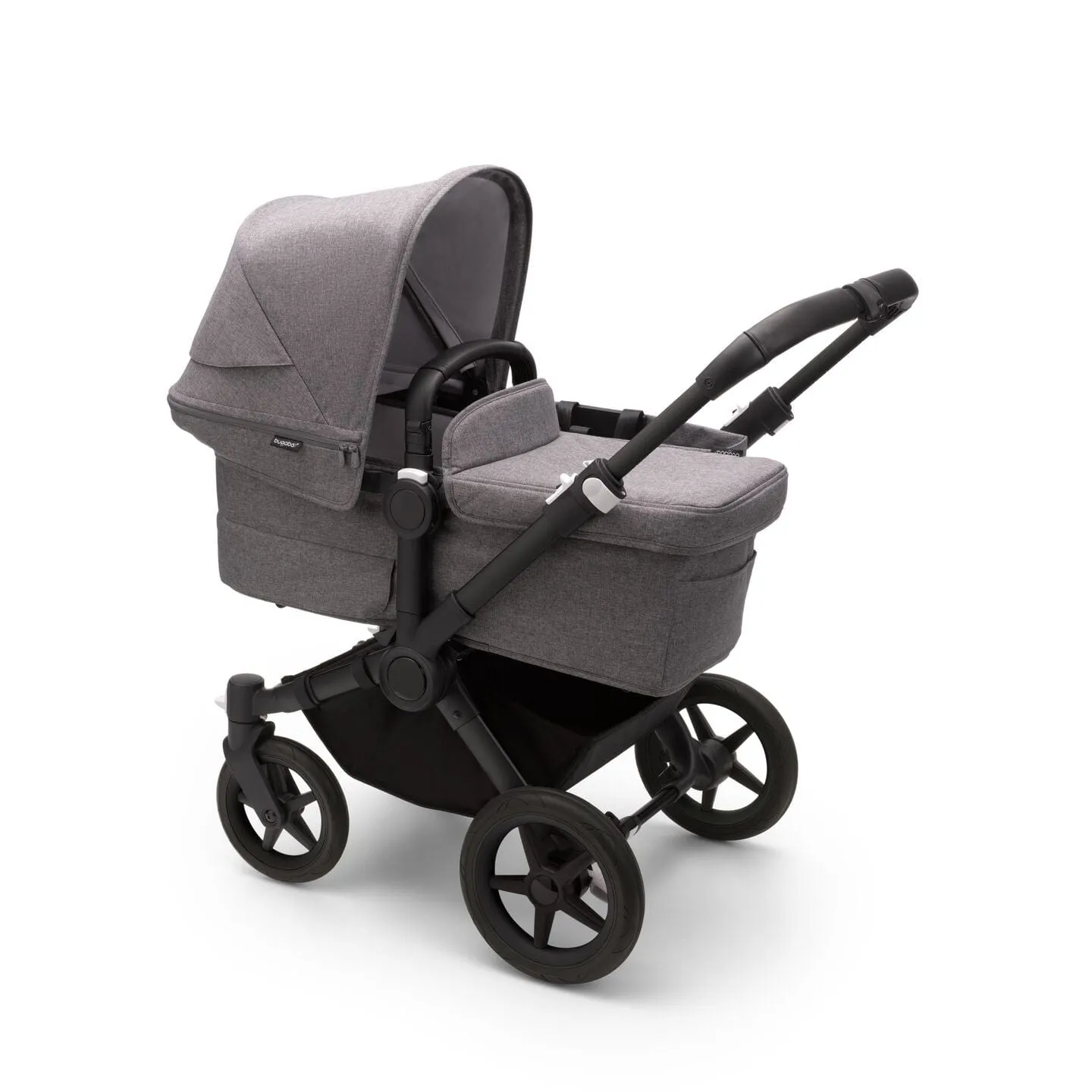 Bugaboo Donkey 5 Twin - Black / Grey Melange
