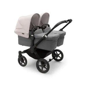 Bugaboo Donkey 5 Twin - Black/Grey Melange/Misty White