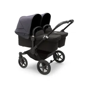 Bugaboo Donkey 5 Twin - Black/Midnight Black/Stormy Blue