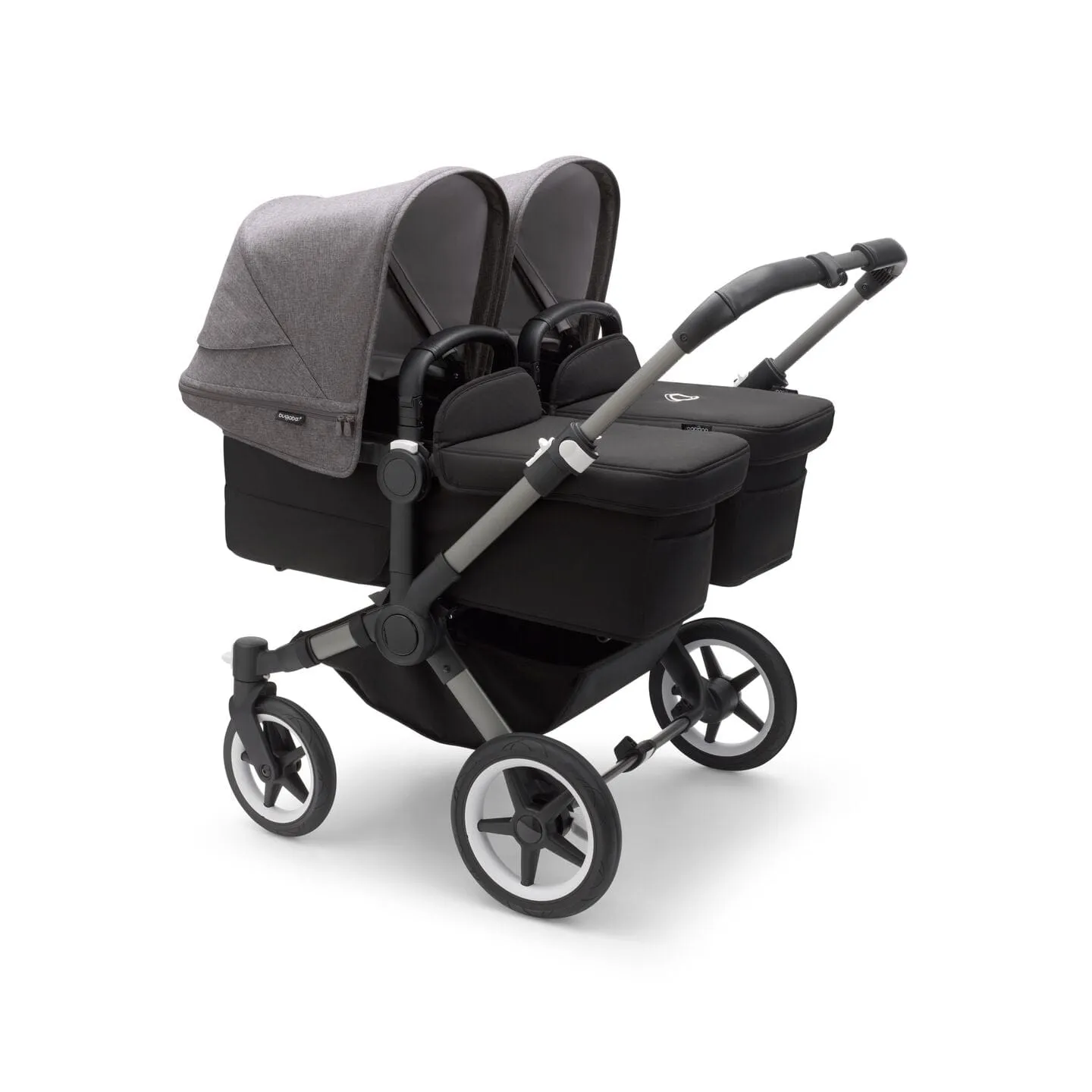 Bugaboo Donkey 5 Twin - Graphite/Midnight Black/Grey Melange
