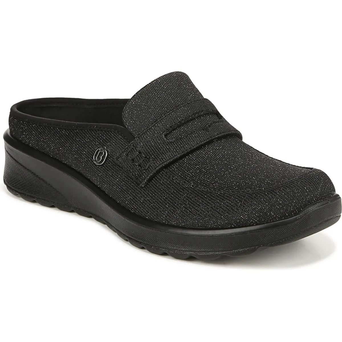 Bzees Womens Georgia Padded Insole Slip On Loafers