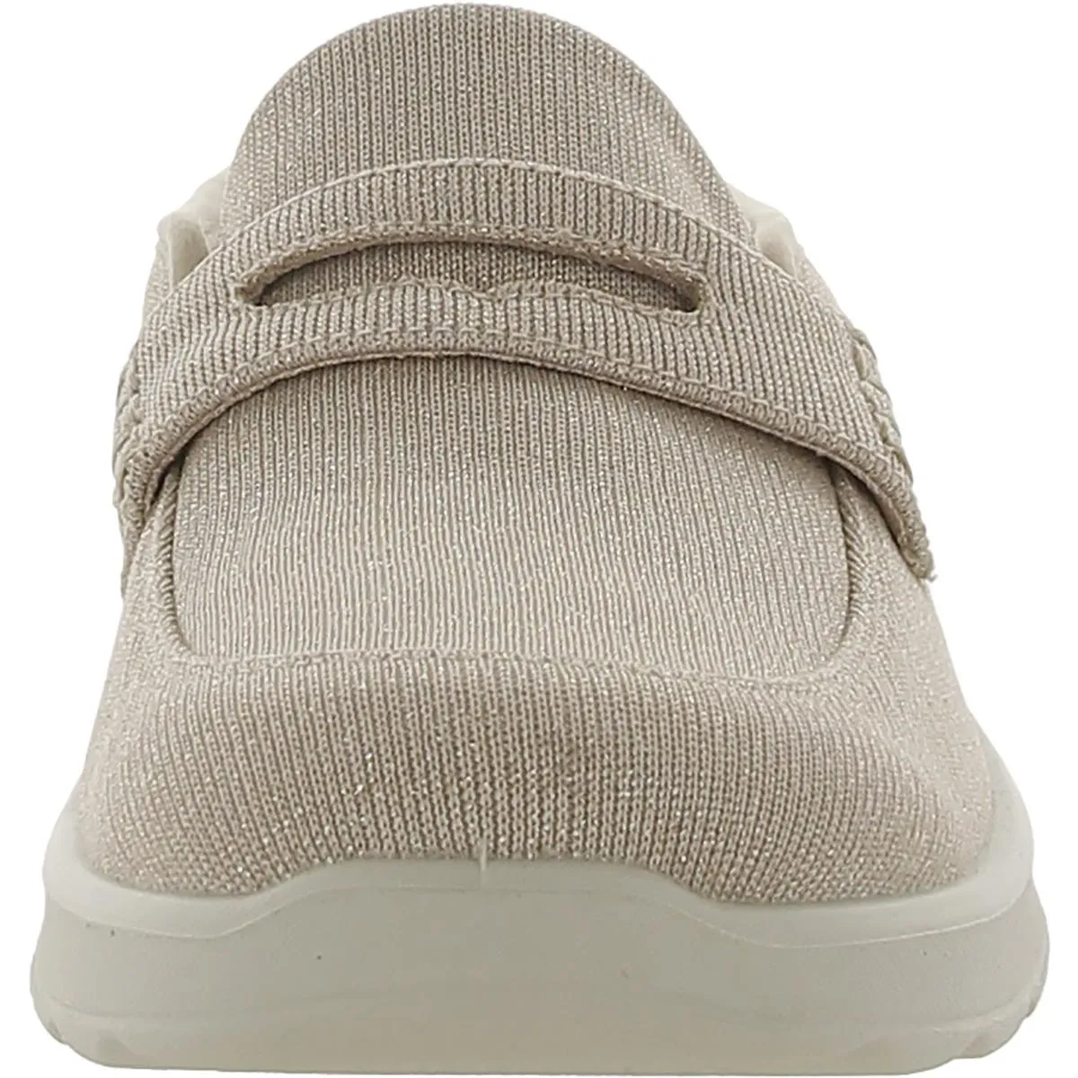 Bzees Womens Georgia Padded Insole Slip On Loafers