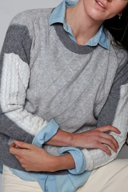 Cashmere Cable Pullover