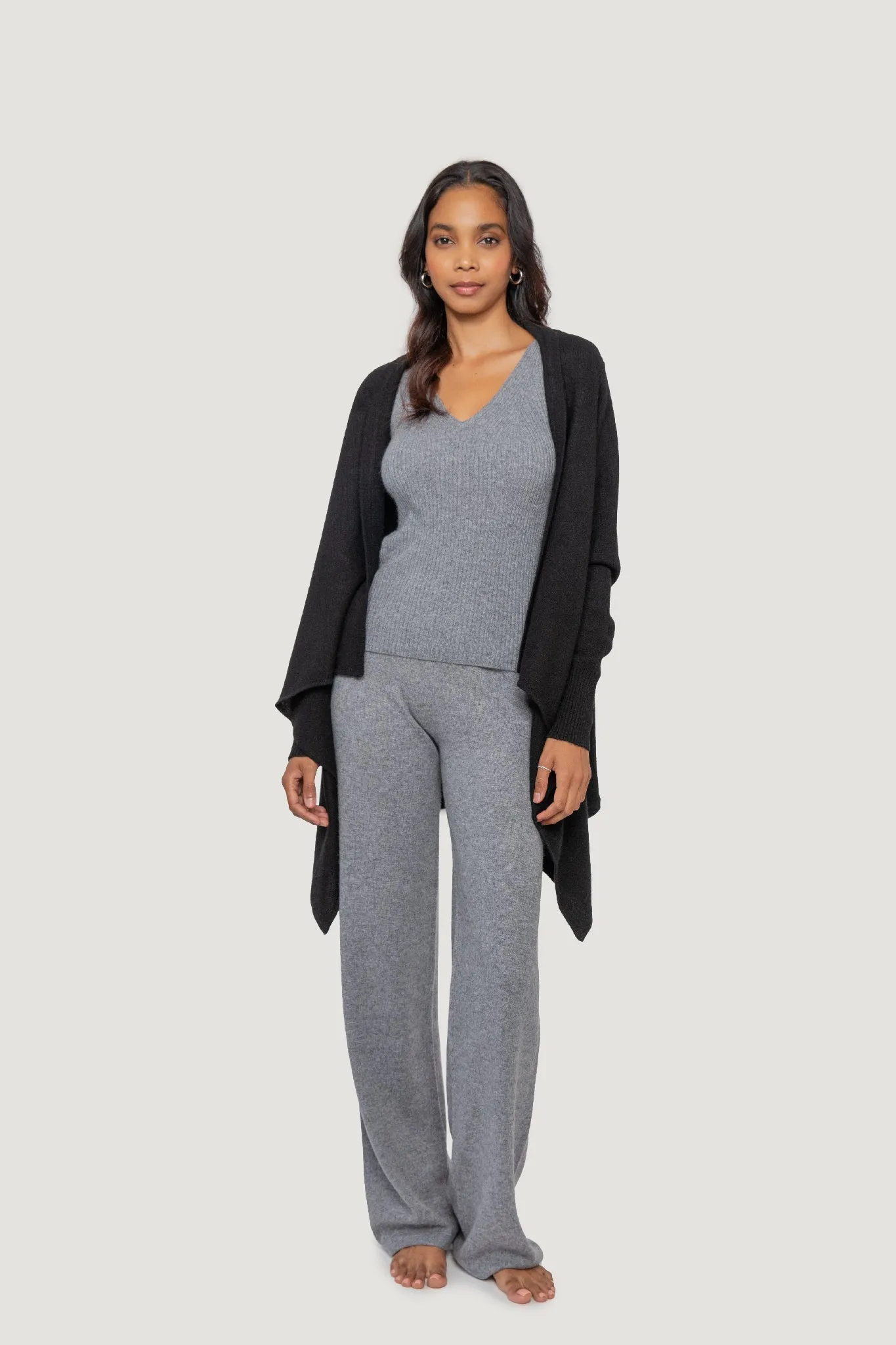 Cashmere Waterfall Cardigan