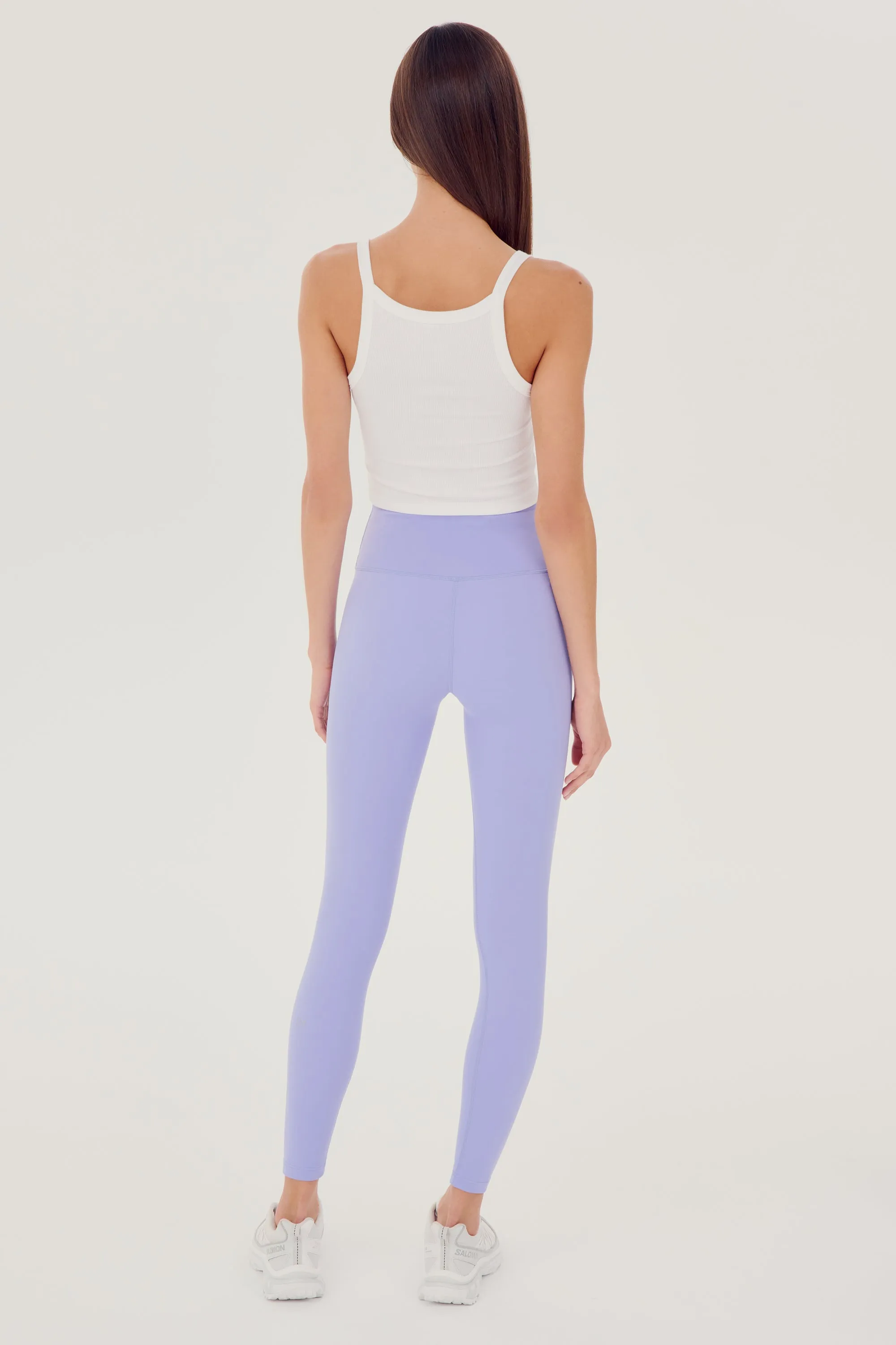 Charlie Rib Crop - White