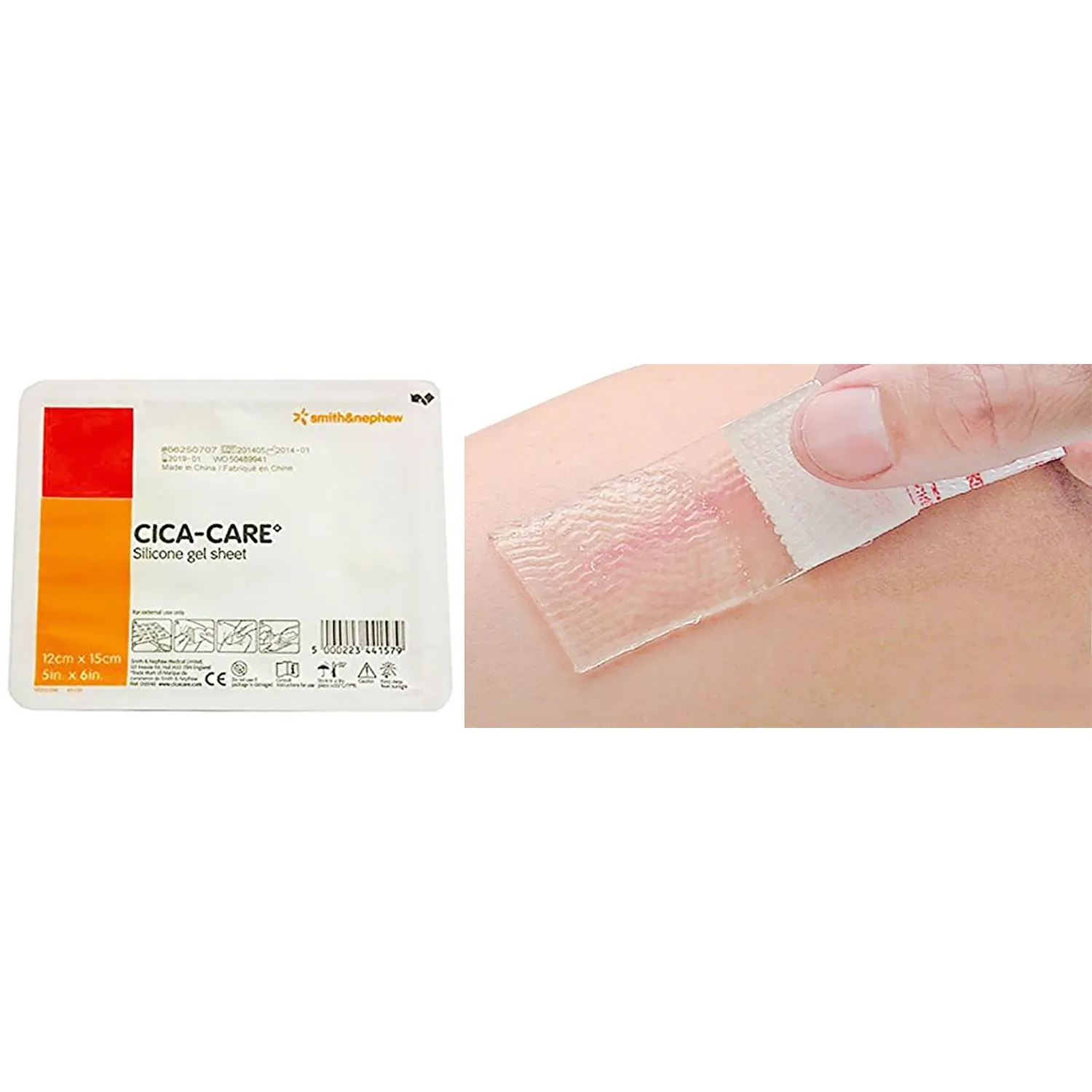 CICA-CARE Silicone Get Sheet | 12 x 15cm | Single