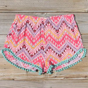 Cloud Break Native Shorts in Pink