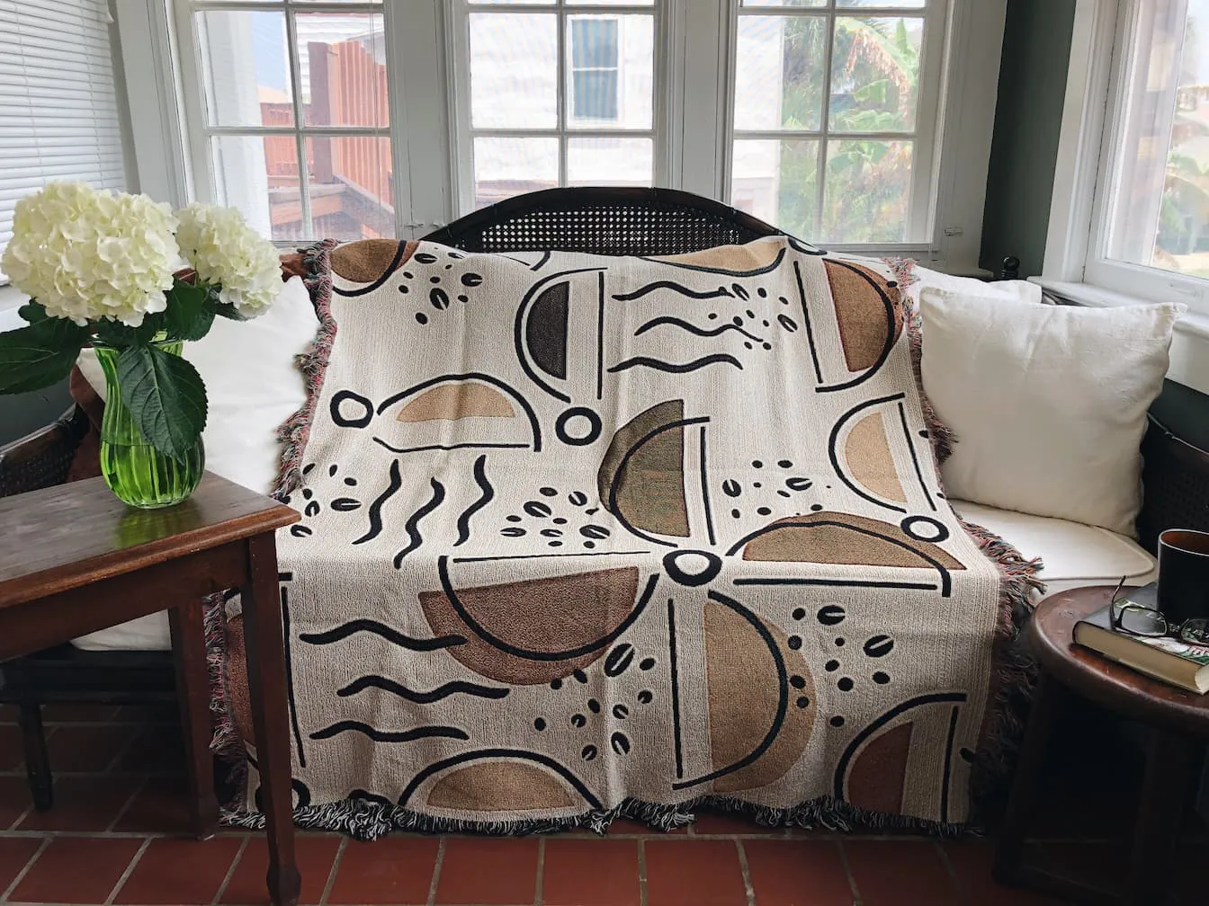 Coffee Lovers Cozy Throw