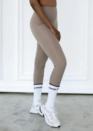 Compressive High-Rise Legging, Limestone