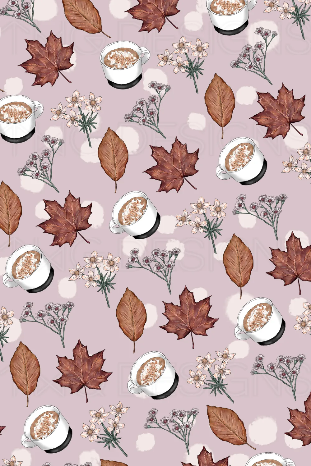 Cozy Mood Clipart   Pattern Bundle