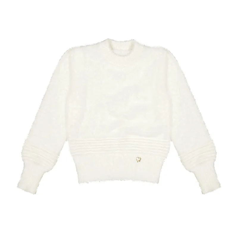 Cozy Sweater in White 7.302