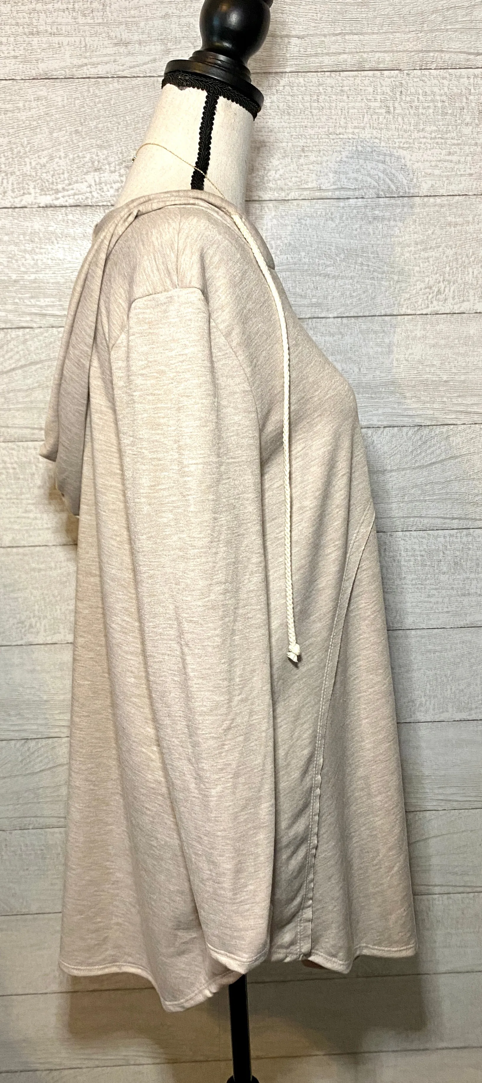Cozy Up Hooded Tunic Sweatshirt