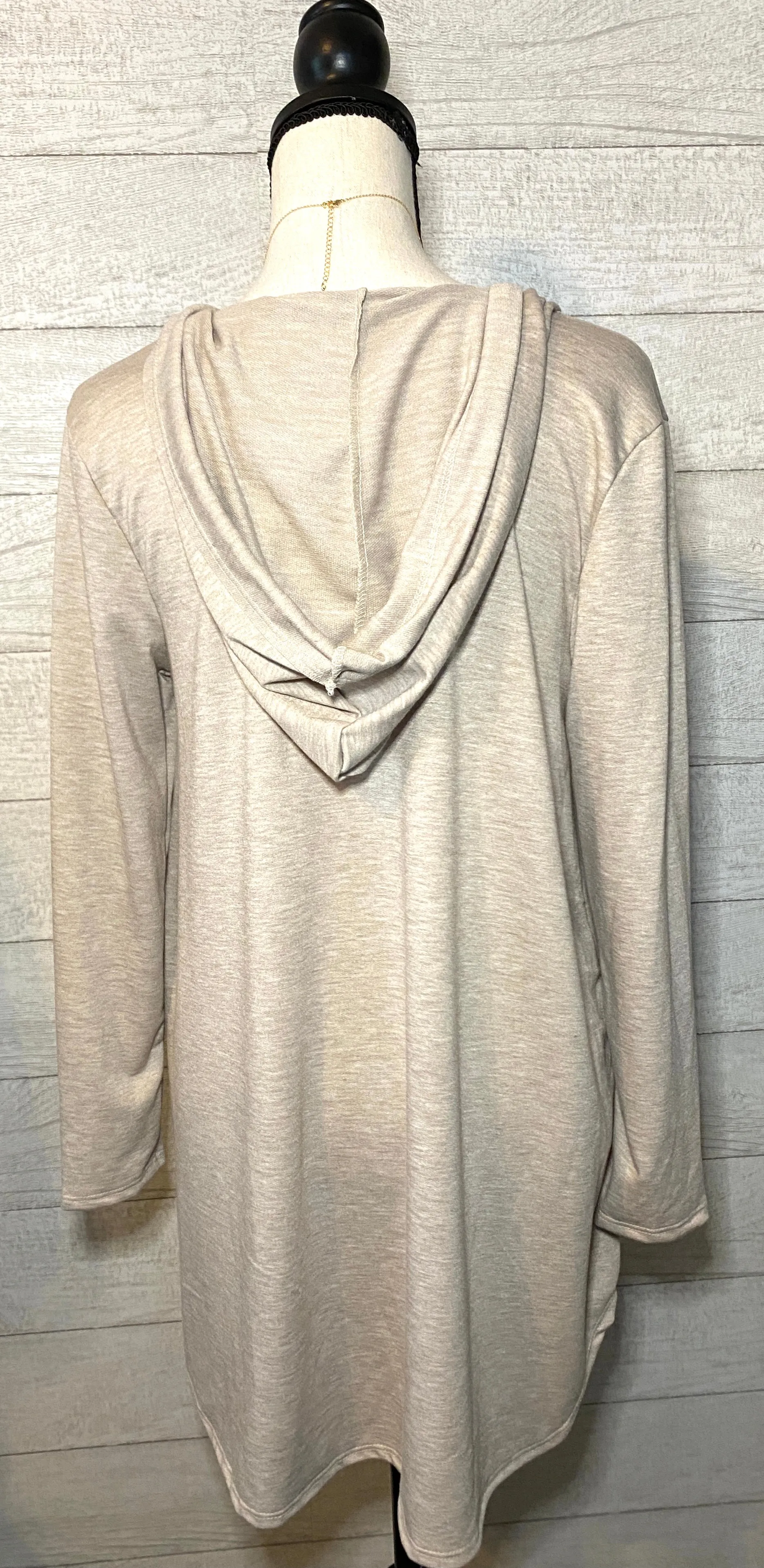 Cozy Up Hooded Tunic Sweatshirt