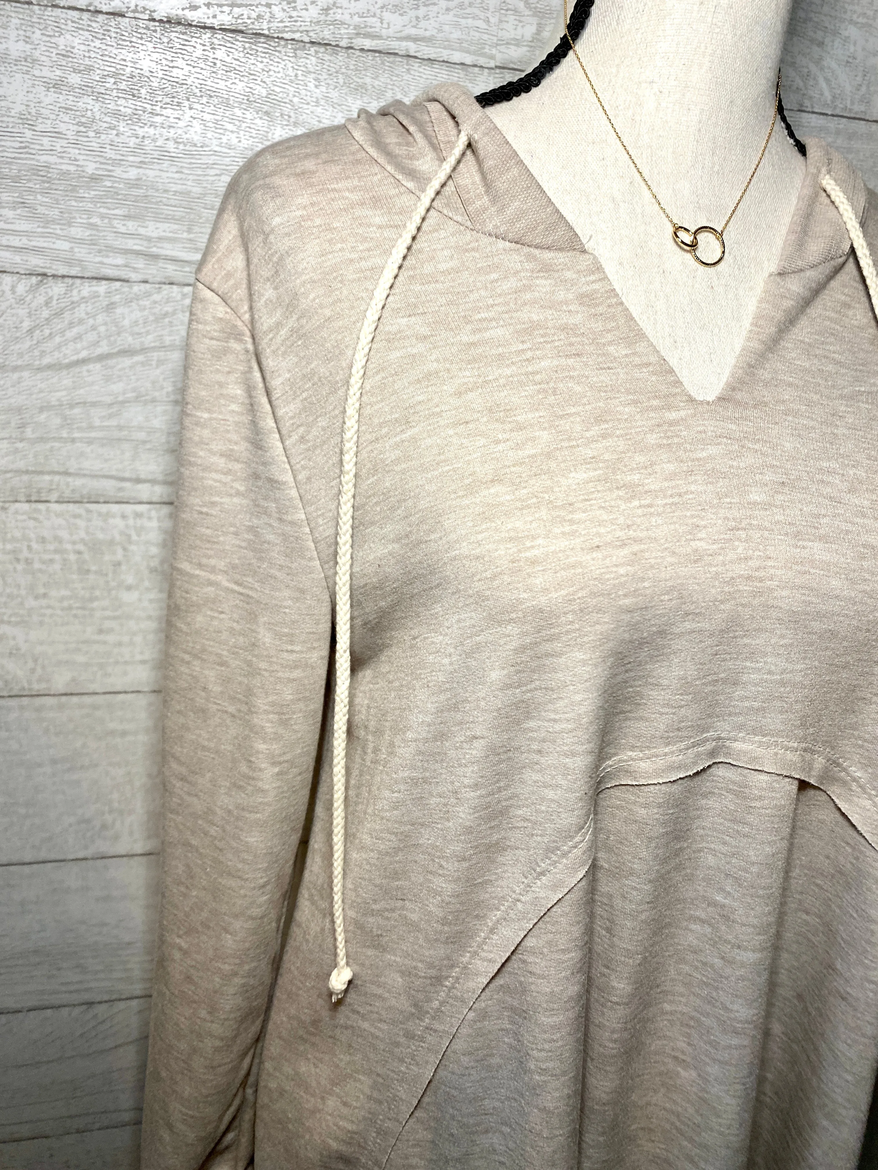 Cozy Up Hooded Tunic Sweatshirt